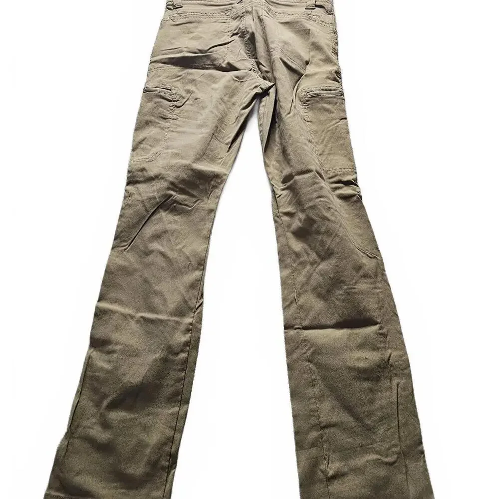 Wrangler Khaki Work Pants with Cargo Pockets